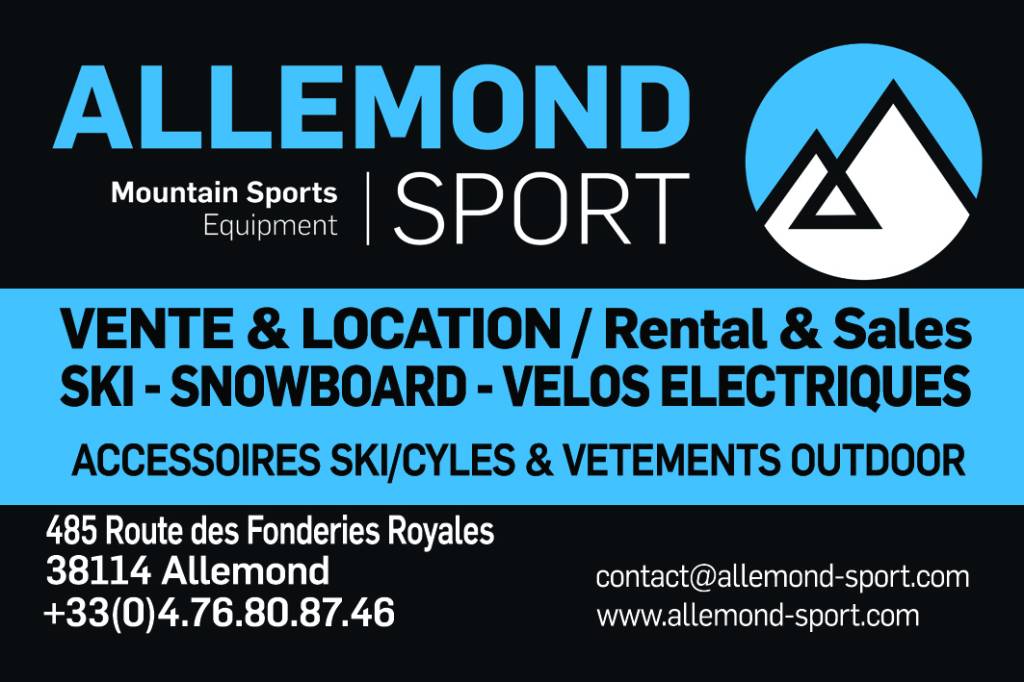 Allemond sport - location ski et v&eacute;lo